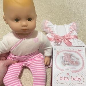American Girl Bitty Baby w/ extra outfits
